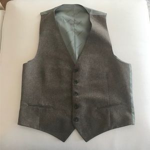 Vintage Yves Saint Laurent Wool and Silk vest